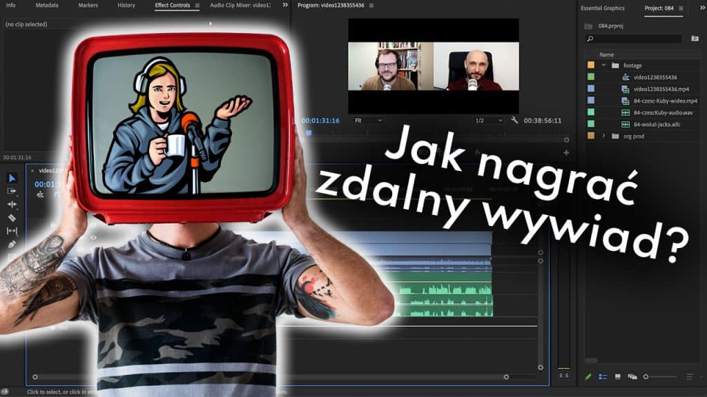 Jak zdalnie nagrać wywiad (podcast) video